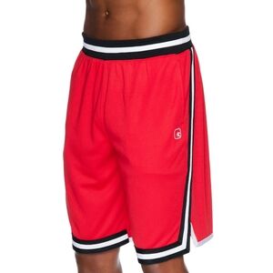 And1 Men's Sideline Shorts red